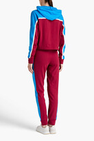 Thumbnail for your product : adidas Color-block French cotton-blend terry hoodie and track pants set