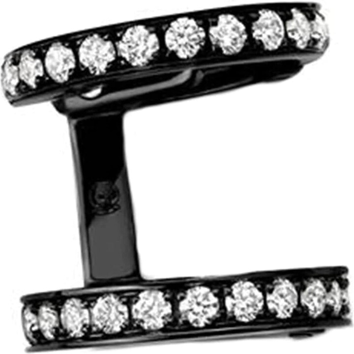 Repossi Berbere Monotype 2 Row Pave Diamond Earcuff