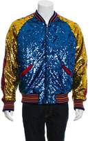 Thumbnail for your product : Gucci 2017 Loved Sequin Bomber