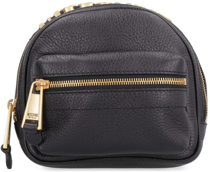 moschino logo belt bolsa