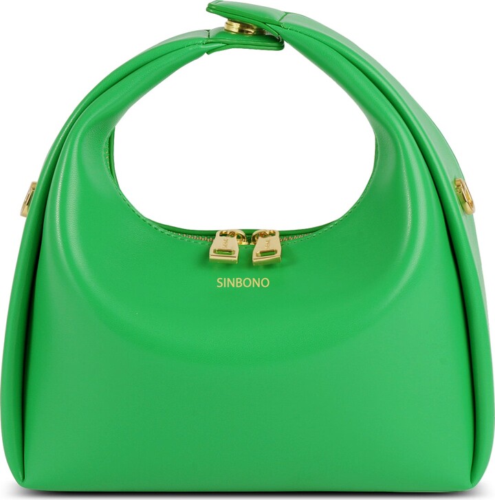 SINBONO Medium Vienna Top Handle Crossbody Bag Grass Green ShopStyle