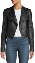 Thumbnail for your product : Theory Crossover Paperweight Leather Jacket