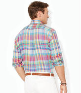 Thumbnail for your product : Polo Ralph Lauren Big & Tall Classic-Fit Plaid Oxford Shirt