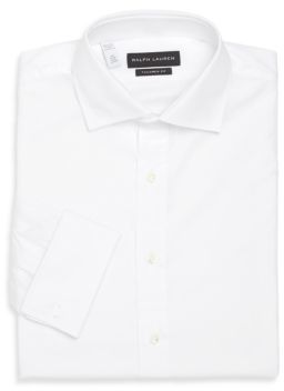 Ralph Lauren Tailored-Fit Cotton Dress Shirt
