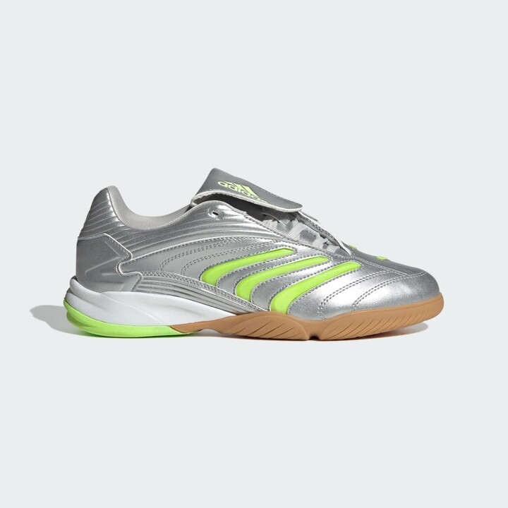 adidas Predator Sala Shoes Silver Metallic M 6 / W 7 Womens