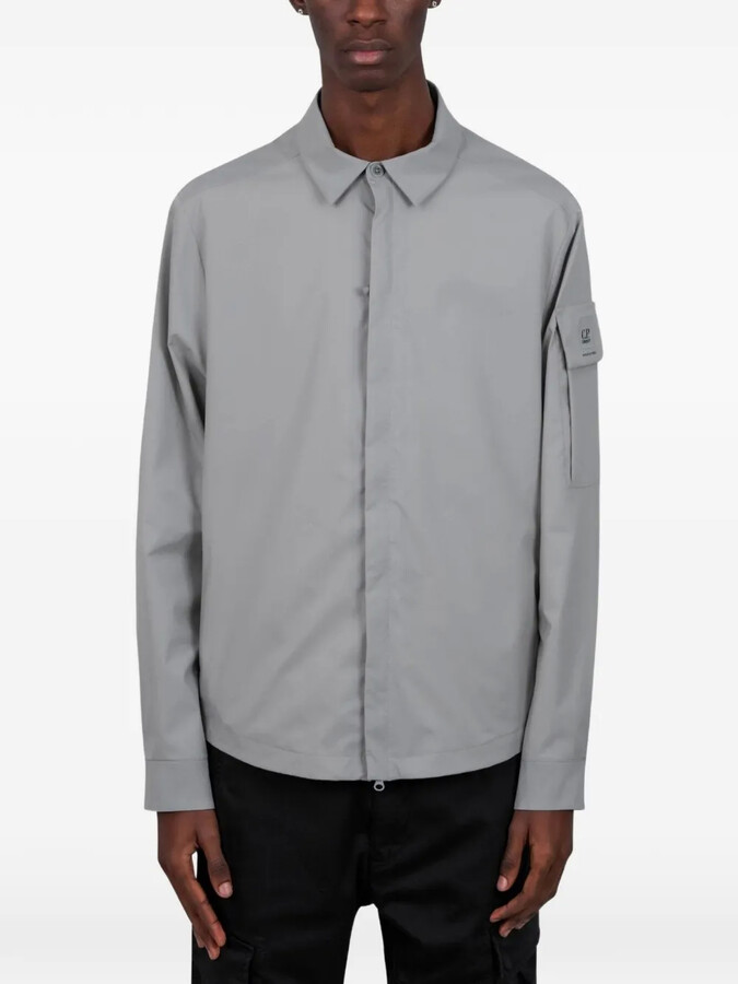 C.P. Company Metropolis zipped pocket shirt