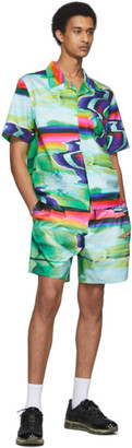 Rochambeau Multicolor Scramble Sport Shorts