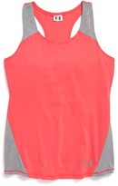 Thumbnail for your product : Under Armour 'Perfect 10' Fitted HeatGear® Tank (Big Girls)