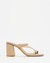 Thumbnail for your product : Spurr Women's Nude Heeled Sandals - Benny Heels - Size 5 at The Iconic