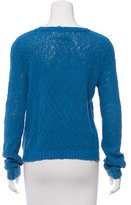 Thumbnail for your product : Alice + Olivia Open Knit Scoop Neck Sweater