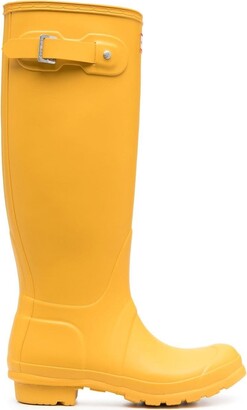 Hunter Yellow Women's Boots | ShopStyle
