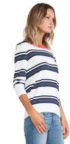 Thumbnail for your product : Equipment Shane Geo Stripe Crew Neck Sweater