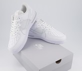 Thumbnail for your product : Nike Air Force 1 React Trainers White Pure Platinum