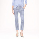 Thumbnail for your product : J.Crew Campbell capri in abstract wave print
