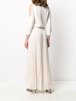 Thumbnail for your product : Peserico Cold Shoulder Maxi Dress