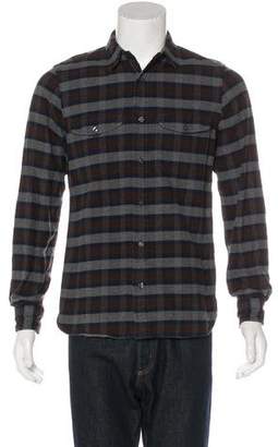 Jack Spade Plaid Flannel Shirt
