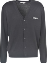 Thumbnail for your product : Givenchy Logo Patched V-neck Cardigan