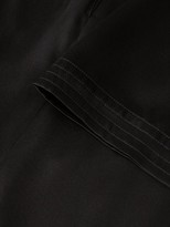 Thumbnail for your product : La Perla Silk-satin Robe - Black