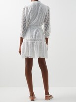Thumbnail for your product : Melissa Odabash Orchid Lace-insert Mini Dress - White