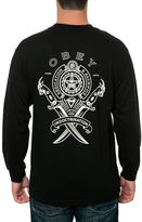 Thumbnail for your product : Obey The Dark Persuasion LS Tee