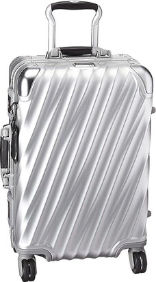 Tumi 19 Degree Aluminum International Expandable Carry-On Silver