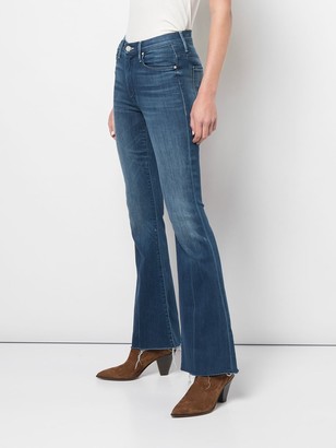 Mother Flared High Rise Jeans