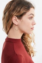 Thumbnail for your product : Urban Outfitters Sterling Silver + 18k Gold Plated Daryl Hoop Earring
