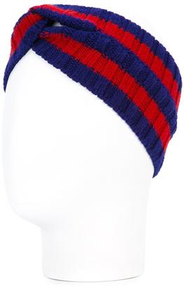 Gucci Web striped head band - women - Polyamide/Polyester/Spandex/Elastane/Wool - One Size
