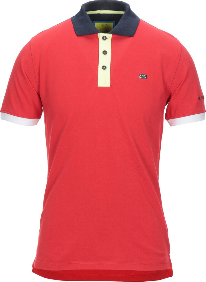 YES ZEE by ESSENZA Polo Shirt Red - ShopStyle