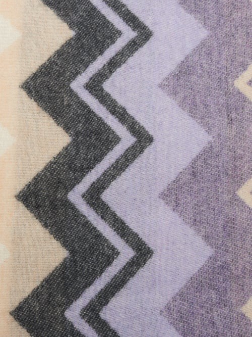 Missoni Home Yvo Master Moderno Zigzagjacquard Throw Multi