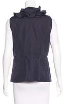 Thumbnail for your product : Elie Tahari Ruffled V-Neck Vest