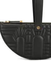 Thumbnail for your product : Shanghai Tang Half Moon wristlet clutch