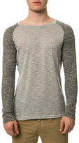 Thumbnail for your product : Standard Issue Melange L-Slv Tee Grey