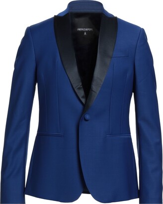 Patrizia Pepe Suit Jacket Bright Blue