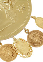 Thumbnail for your product : Dolce & Gabbana Gold-tone coin necklace