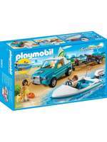 Playmobil Surfer Pickup With Speedboat 6864