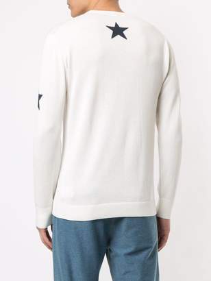 GUILD PRIME star embroidered sweater
