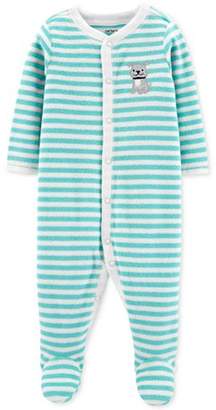 Carter's Baby Boys 1-Pc. Striped Footed Pajamas