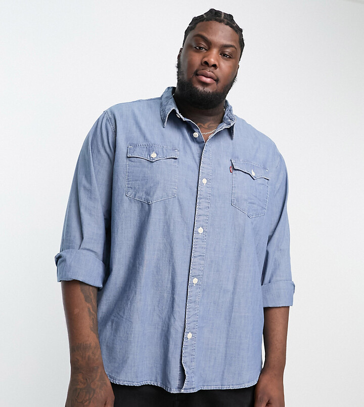 Levi Denim Shirts For Men | ShopStyle AU