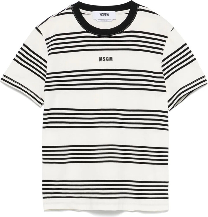 MSGM striped T-shirt