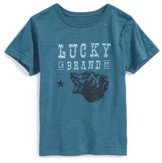 Lucky Brand 'Wild Bear' Graphic T-Shirt (Toddler Boys & Little Boys)