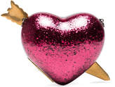 Thumbnail for your product : Gucci Pink Heart Crystal Embellished Clutch