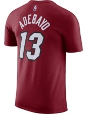 Jordan Miami Heat Men's Statement Player T-shirt Bam Adebayo