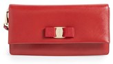 Thumbnail for your product : Ferragamo 'Camy' Saffiano Leather Flap Clutch
