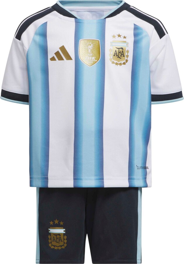 adidas Toddler Argentina 2026 Home Replica Jersey Kit, Boys', 2T, White
