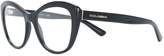 Thumbnail for your product : Dolce & Gabbana Eyewear cat-eye frame glasses