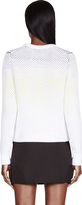 Thumbnail for your product : Proenza Schouler White Ombre Honeycomb Sweater