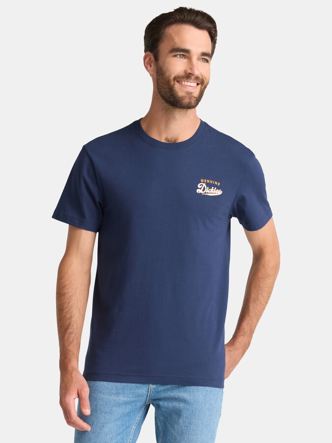 Genuine Dickies Men's Graphic Tee with Short Sleeves, Sizes S-3XL