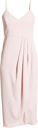 Lulus Reinette V-Neck Midi Dress
