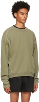 Thumbnail for your product : John Elliott Green Cross Thermal Sweatshirt